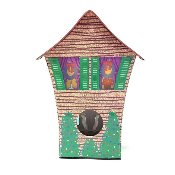 Hallmark Christmas Ornament 2004 New Home Special Lighting Effect Tin - Picture 5 of 8